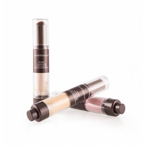 Fresh Minerals Λαμπερή Βάση Πούδρας με Βούρτσα